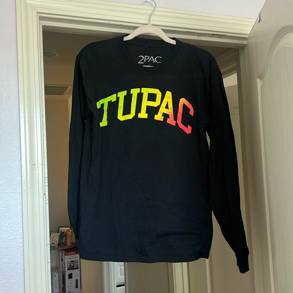 Tupac Large Long-Sleeve With Quote
